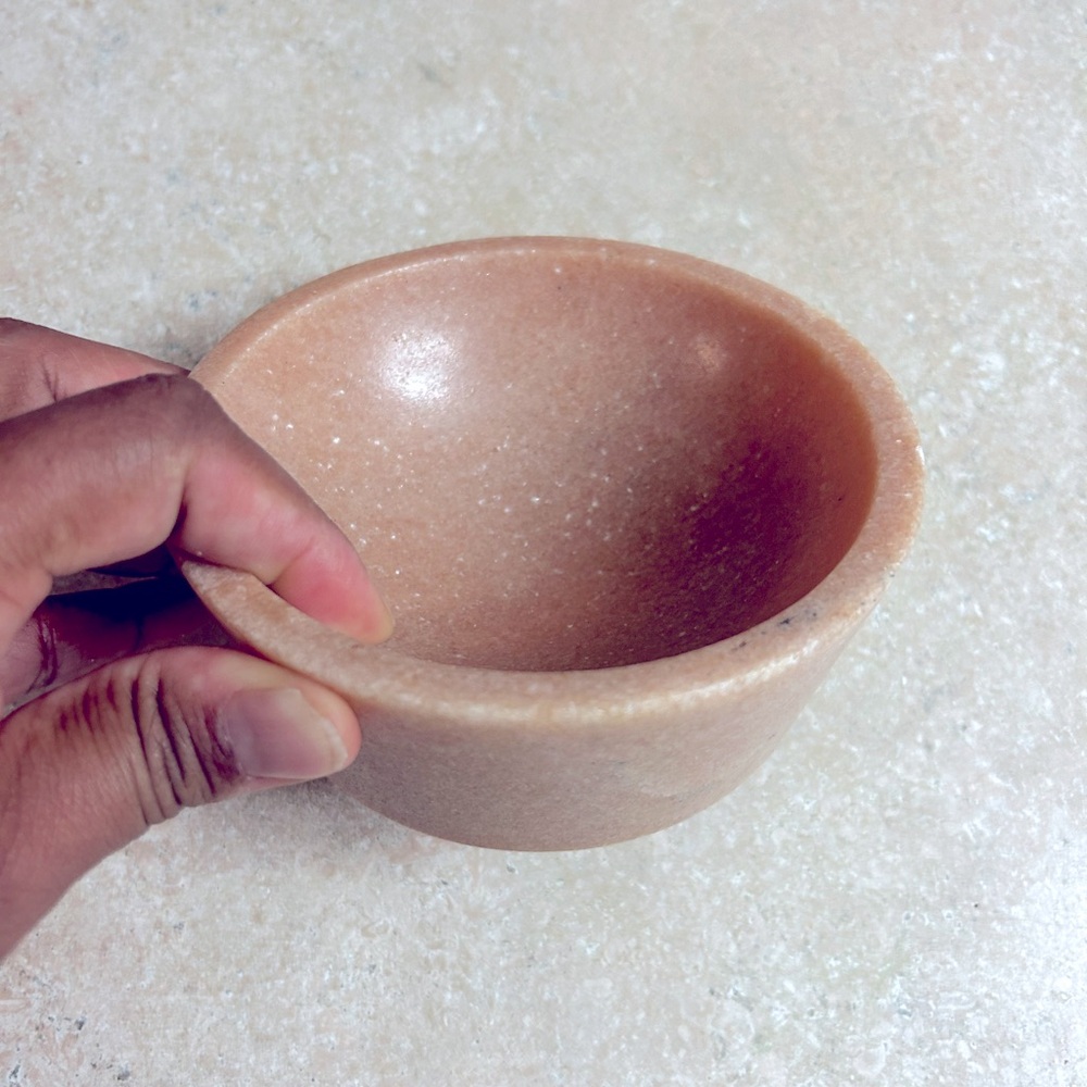 Pink Marble Bowl